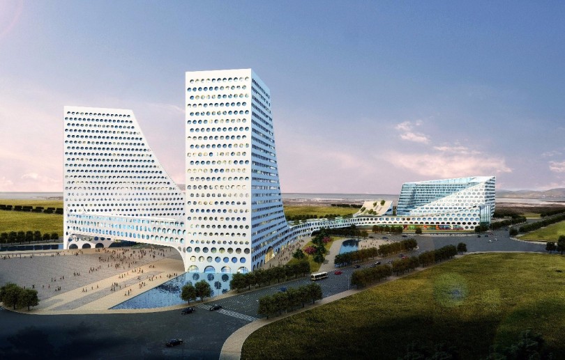 青島硅谷大廈鋁板幕墻 青島硅谷大廈鋁板幕墻