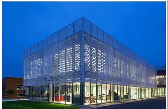 穿孔鋁板幕墻4 穿孔鋁板幕墻4