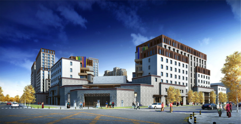 京藏交流中心 木紋鋁單板